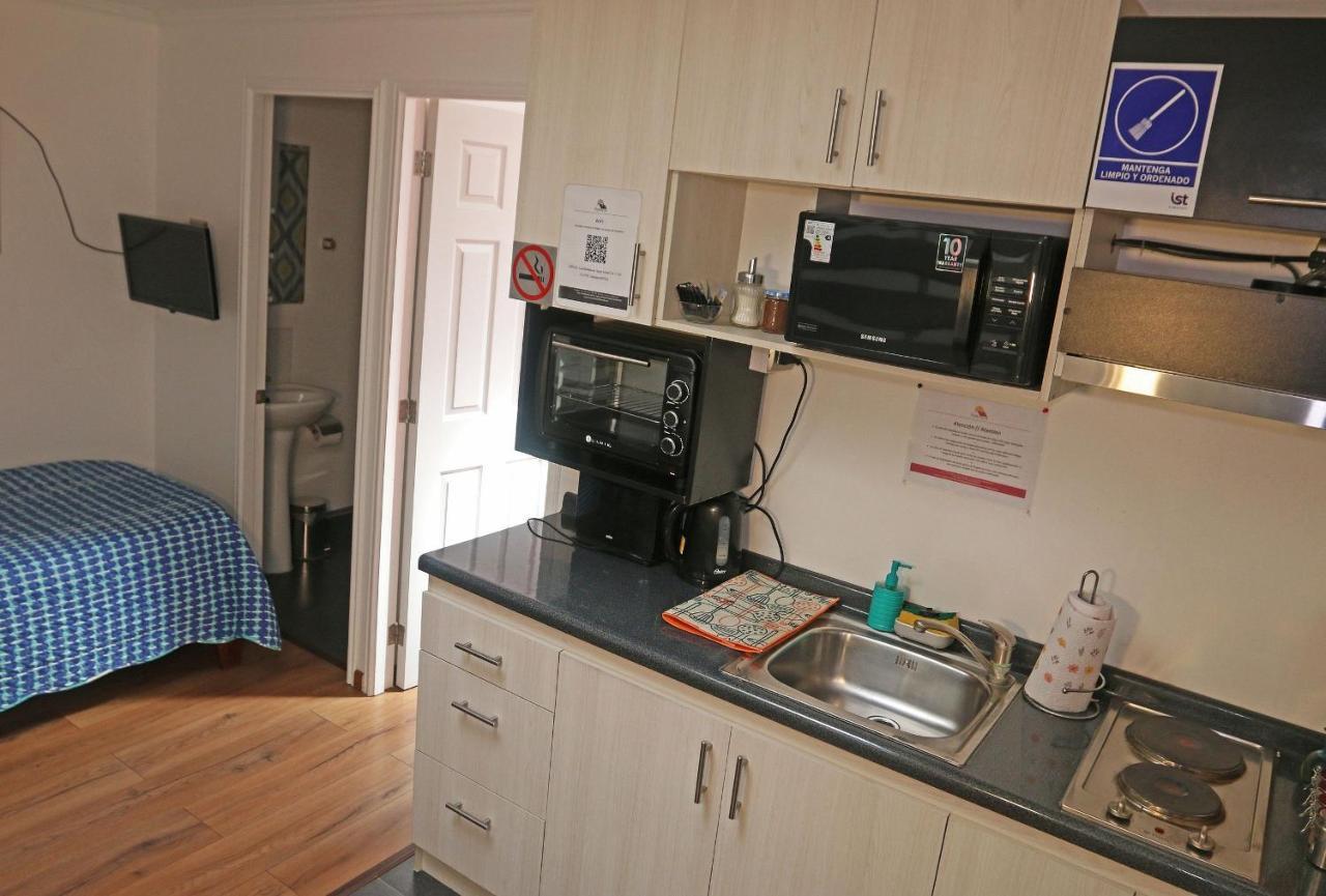 Departamentos Comodos Y Hermosos Full Equipados Con Bano Y Cocina Privados Santiago Luaran gambar